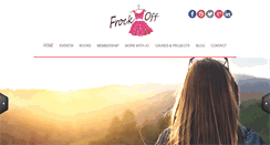 Desktop Screenshot of frockofflive.com